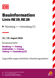 RE 19, RE 28: Zugausfälle & SEV