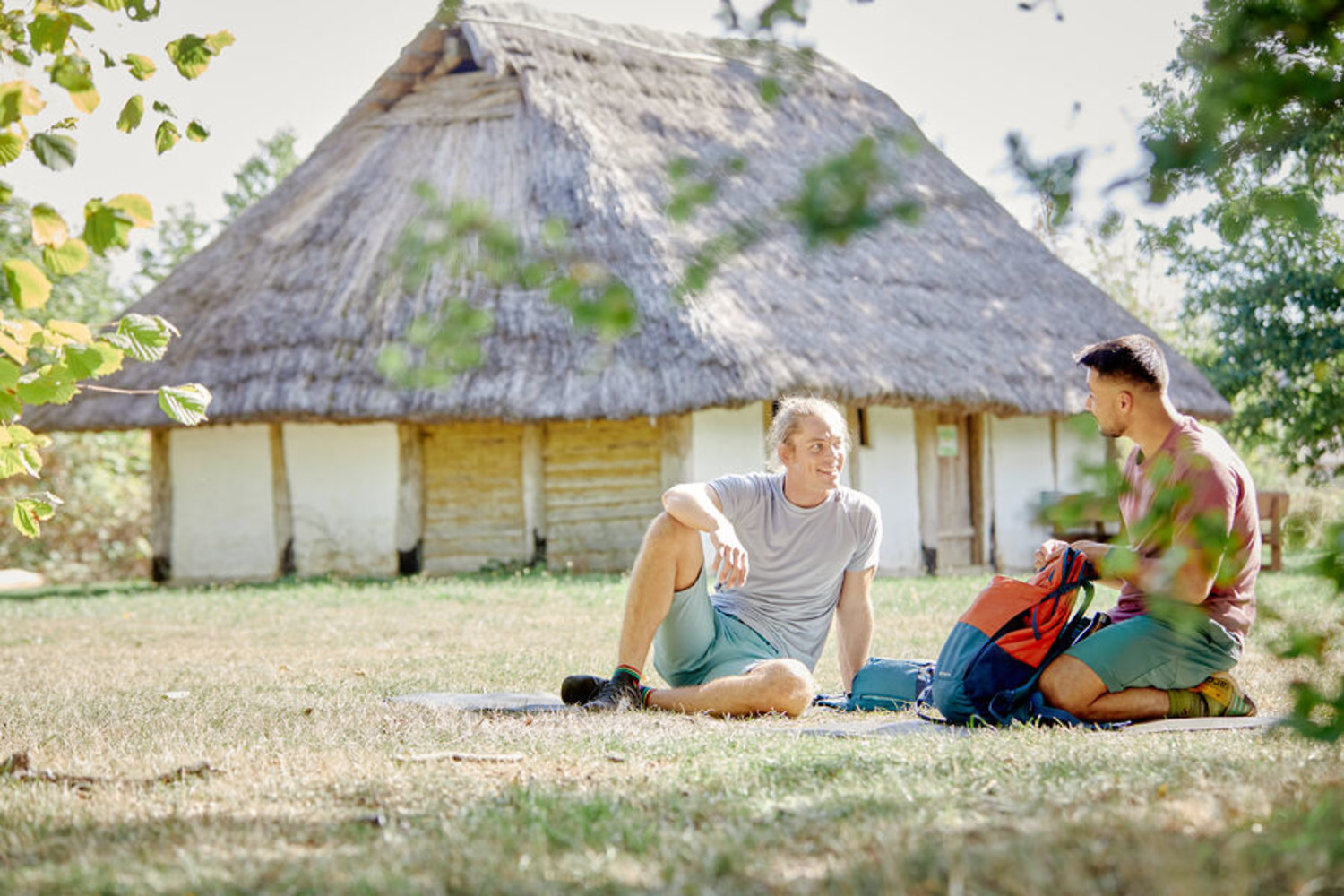 Am Geschichtsdorf &ndash;  (07.09.2022, Andrea Gaspar-Klein &copy;&nbsp;VGN)