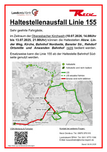 Linie 155: Oberasbach Kirchweih