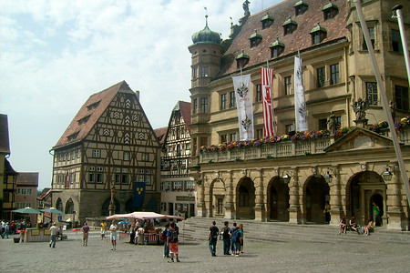Rothenburg o.d.T. Marktplatz &ndash; (07.05.2005, VGN &copy;&nbsp;VGN GmbH)