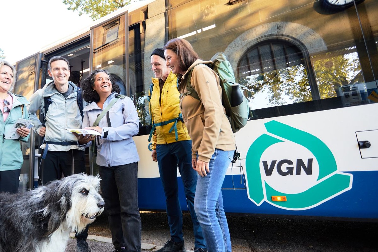 Gut gelaunt ins Weinparadies - mit dem VGN. &ndash;  (&copy;&nbsp;VGN/A. Gaspar-Klein)