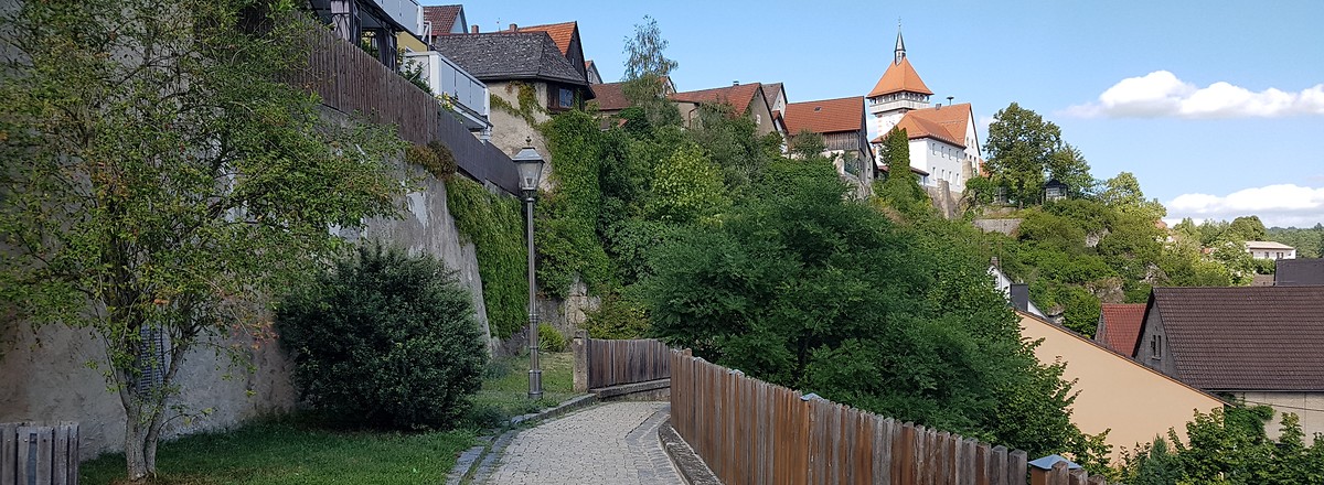 Abstieg zur Langgasse &ndash;  (11.08.2019, S. Dassler &copy;&nbsp;VGN GmbH)