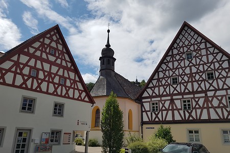 Waischenfeld Marktplatz &ndash; (14.08.2019, S. Dassler &copy;&nbsp;VGN GmbH)