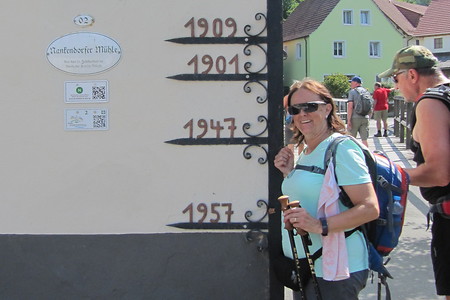 Hochwasserstand &ndash; (14.08.2019, G. Härer &copy;&nbsp;VGN GmbH)