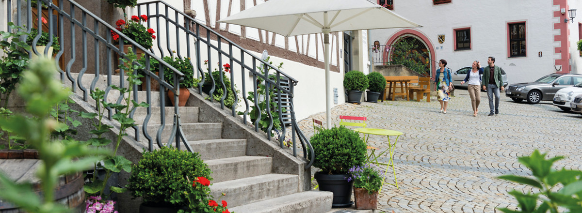 Marktplatz "Gute Stube" &ndash;  (06.02.2018, Haßberge Tourismus im Naturpark Haßberge &copy;&nbsp;Haßberge Tourismus im Naturpark Haßberge)