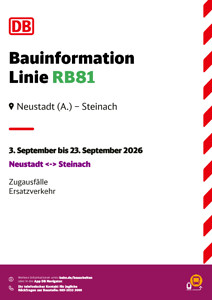 RB 81: Zugausfälle & SEV