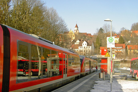 Bahnhof Gräfenberg &ndash; (01.01.2003, VGN &copy;&nbsp;VGN GmbH)