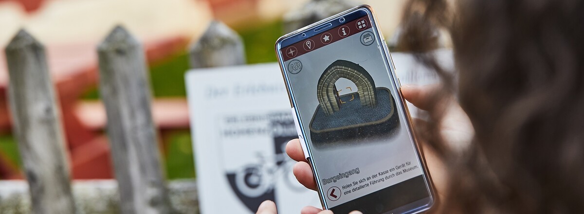 VR App Hohenzollern Erlebnisradweg &ndash;  (03.10.2020, Andrea Gaspar-Klein &copy;&nbsp;VGN GmbH)