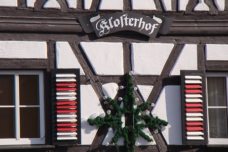 Fachwerk in Heilsbronn &ndash; (Verkehrsamt Heilsbronn &copy;&nbsp;Verkehrsamt Heilsbronn)