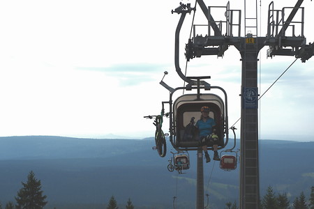 Seilbahn mit Radmitnahme &ndash; (31.08.2019, U. Buescher &copy;&nbsp;VGN GmbH)