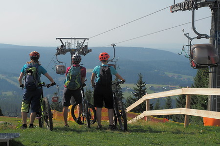 Blick auf die Seilbahn &ndash; (31.08.2019, U. Buescher &copy;&nbsp;VGN GmbH)