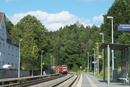 Bahnhof &ndash; (07.07.2019, U. Buescher &copy;&nbsp;VGN GmbH)