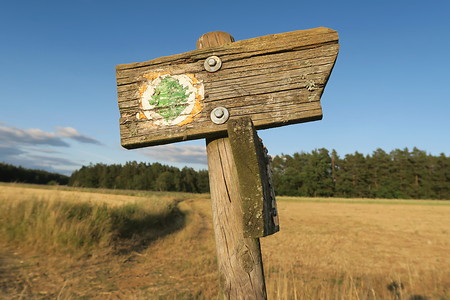 Alter Wegweiser &ndash; (07.07.2019, U. Buescher &copy;&nbsp;VGN GmbH)