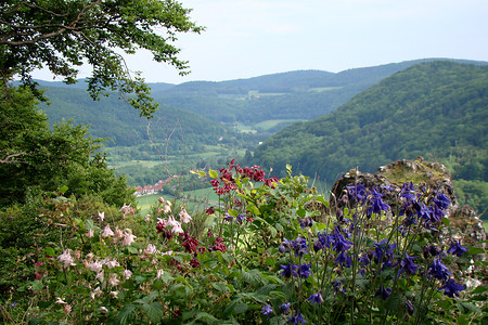 Ausblick vom Aussichtsfelsen Geißkirche &ndash; (28.05.2012, VGN &copy;&nbsp;VGN GmbH)