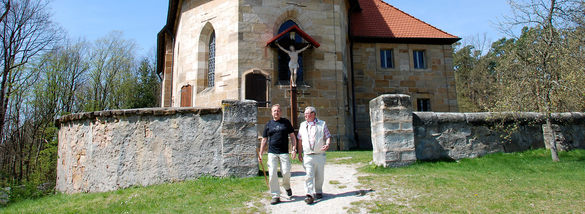 Wallfahrtskirche Heilig Kreuz a.d. Kreuzberg &ndash;  (23.04.2010, VGN &copy;&nbsp;VGN GmbH)