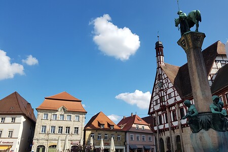 Marktplatz Forchheim &ndash; (14.09.2019, S. Dassler &copy;&nbsp;VGN GmbH)