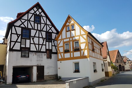 Fachwerkhäuser in Forchheim &ndash; (14.09.2019, S. Dassler &copy;&nbsp;VGN GmbH)