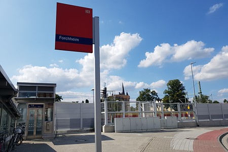 Bahnhof Forchheim &ndash; (14.09.2019, S. Dassler &copy;&nbsp;VGN GmbH)