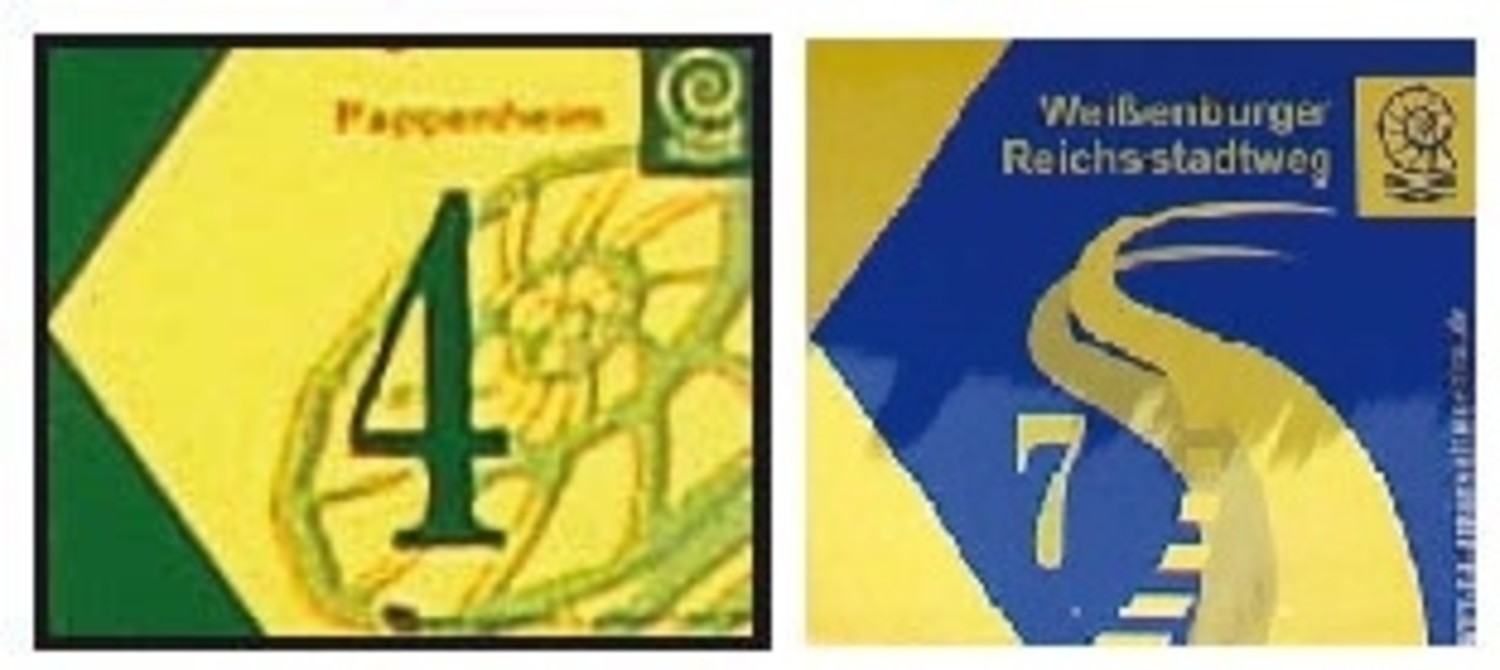 Ortswanderwegezeichen &ndash;  (05.02.2016, VGN &copy;&nbsp;VGN GmbH)