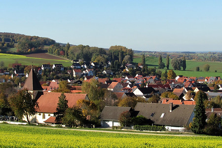 Blick auf Wettelsheim &ndash; (13.02.2018, VGN &copy;&nbsp;VGN GmbH)