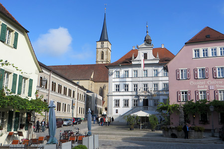 Iphofen Marktplatz &ndash; (29.09.2015, VGN &copy;&nbsp;VGN GmbH)