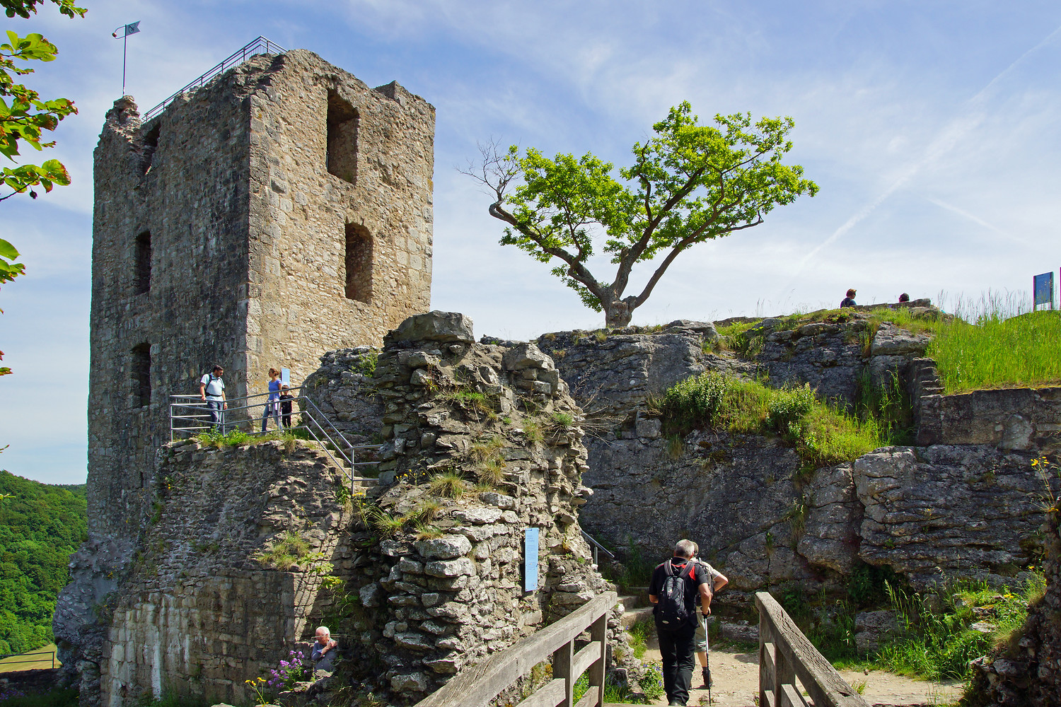 Burgruine Neideck im Wiesenttal &ndash;  (25.05.2014, VGN &copy;&nbsp;VGN GmbH)