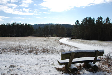 Verschneite Landschaft 2 &ndash; (18.01.2019, U. Buescher &copy;&nbsp;VGN GmbH)