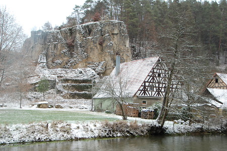 Fachwerk und Felsen &ndash; (18.01.2019, U. Buescher &copy;&nbsp;VGN GmbH)