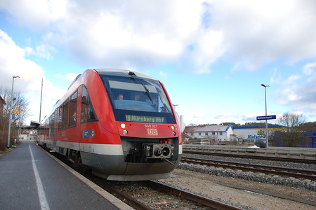 Zug der DB &ndash; (18.01.2019, U. Buescher &copy;&nbsp;VGN GmbH)