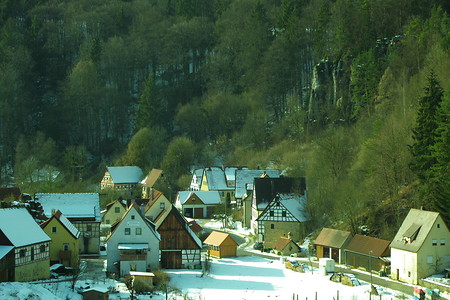 Idyllisches Dorf &ndash; (18.01.2019, U. Buescher &copy;&nbsp;VGN GmbH)