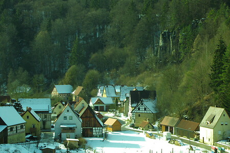 Idyllisches Dorf &ndash; (18.01.2019, U. Buescher &copy;&nbsp;VGN GmbH)