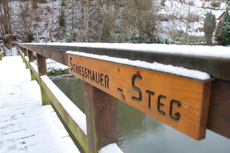 Schiessmauer-Steg &ndash; (18.01.2019, U. Buescher &copy;&nbsp;VGN GmbH)