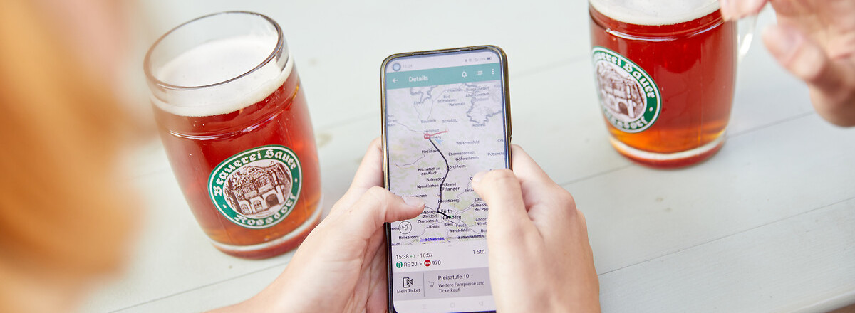 Wegfindung mit Biergenuss &ndash;  (13.10.2021, Andrea Gaspar-Klein &copy;&nbsp;VGN GmbH)