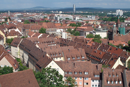 Blick auf Nürnberg &ndash; Aussicht von der Nürnberger Burg (VGN &copy;&nbsp;VGN GmbH)