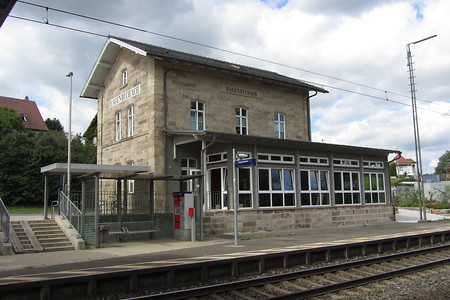 Bahnhof Hagenbüchach &ndash; (10.07.2016, schreibwerk &copy;&nbsp;schreibwerk)