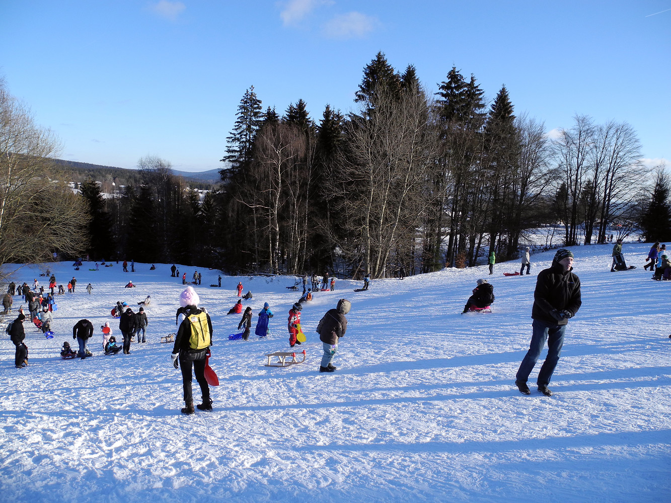 Schlittenhang vor der Bleaml Alm &ndash;  (VGN &copy;&nbsp;VGN GmbH)