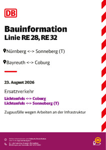 RB 24, RE 28, RE 32: Zugausfälle & SEV