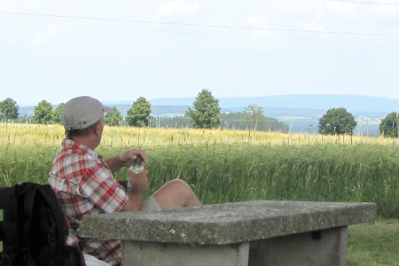 Rast mit Blick zum Ochsenkopf &ndash; (VGN &copy;&nbsp;VGN GmbH)