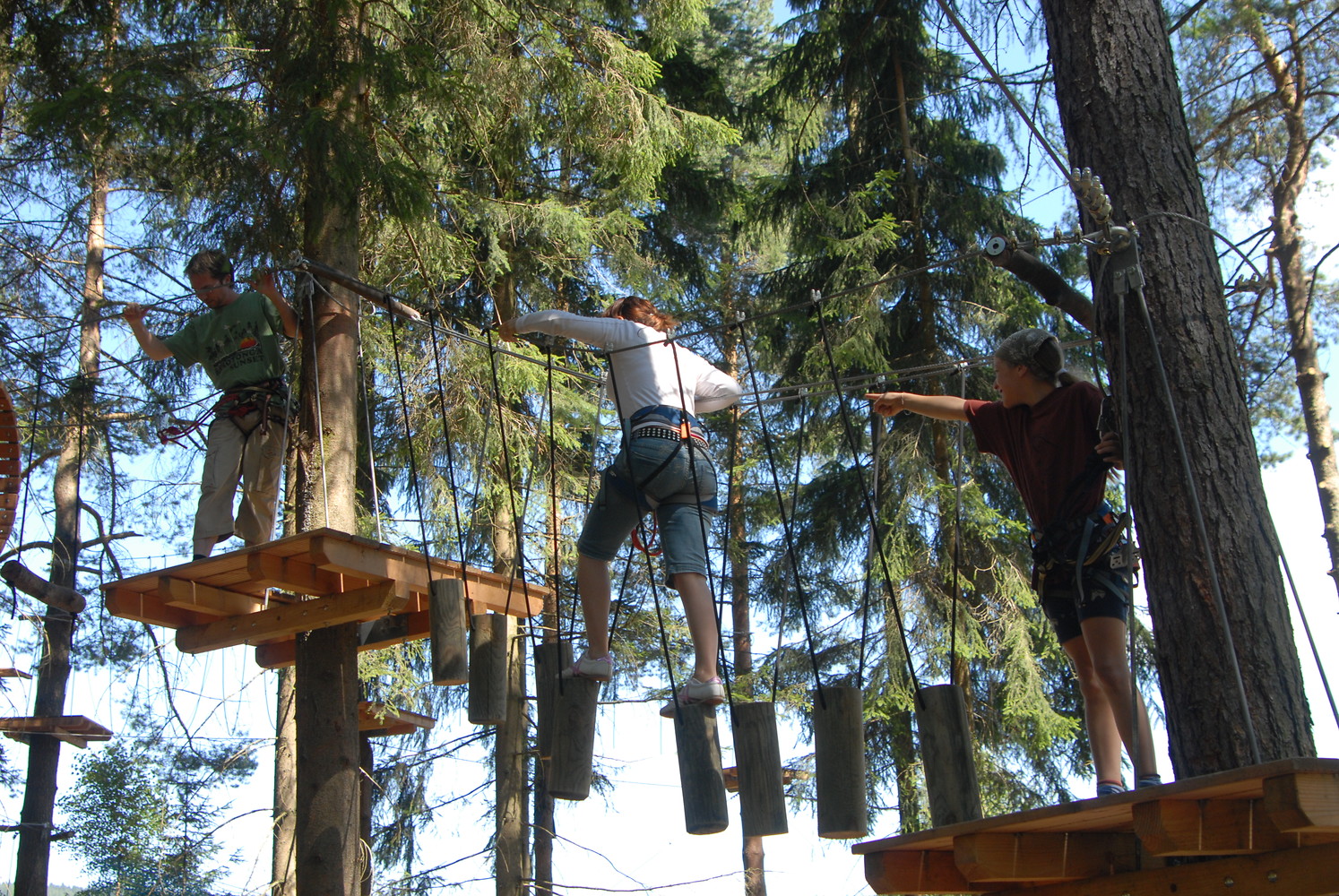 Kletterwald Bischofsgrün &ndash;  (Erlebnis Ochsenkopf &copy;&nbsp;Erlebnis Ochsenkopf)