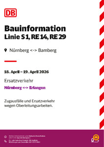 S1, RE 14, RE 29: Zugausfälle & SEV