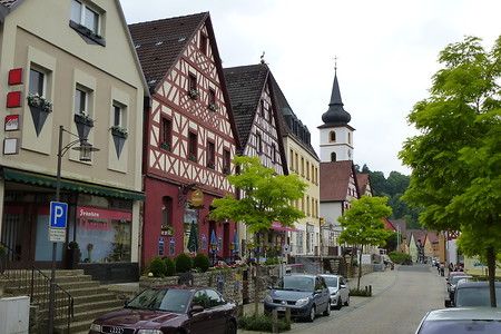 Pottenstein Innenstadt &ndash; (11.06.2015, VGN &copy;&nbsp;VGN GmbH)