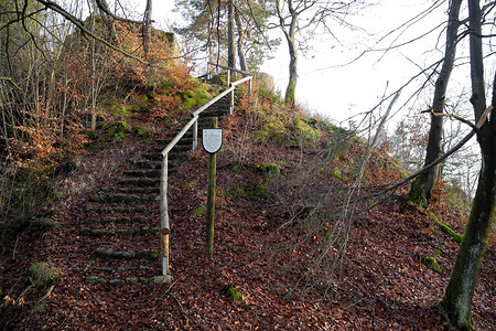 Lohnenswerter Abstecher zur Burgruine Hollenberg &ndash; (29.12.2012, VGN &copy;&nbsp;VGN GmbH)