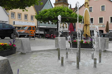 Pegnitz Marktplatz &ndash; (11.06.2015, VGN &copy;&nbsp;VGN GmbH)