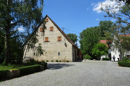 Eingang Minderleinmühle &ndash; (20.06.2018, VGN S.Dassler &copy;&nbsp;VGN GmbH)