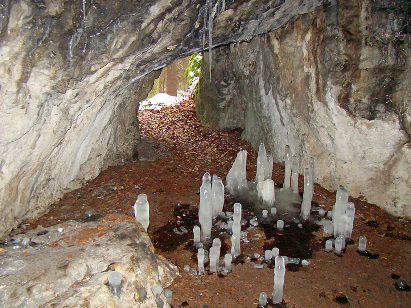 Mysteriengrotte im Winter &ndash;  (VGN &copy;&nbsp;VGN GmbH)