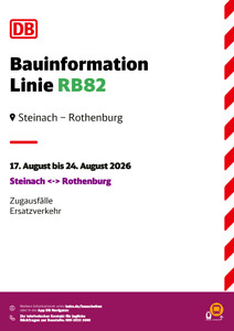 RB 82: Zugausfälle & SEV