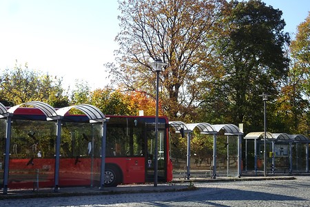 Fichtelberg Busbahnhof &ndash; (09.07.2019, S. Dassler &copy;&nbsp;VGN GmbH)