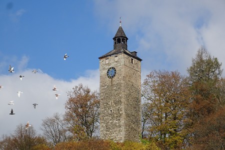 Glockenturm Bad Berneck &ndash; (09.07.2019, S. Dassler &copy;&nbsp;VGN GmbH)