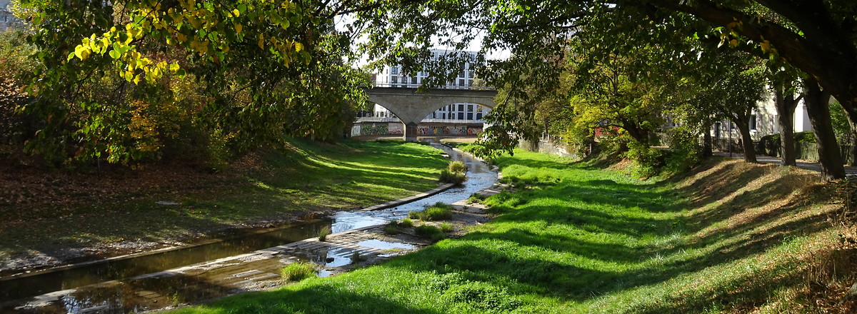 Weg zum Bahnhof &ndash;  (21.10.2018, S. Dassler &copy;&nbsp;VGN GmbH)