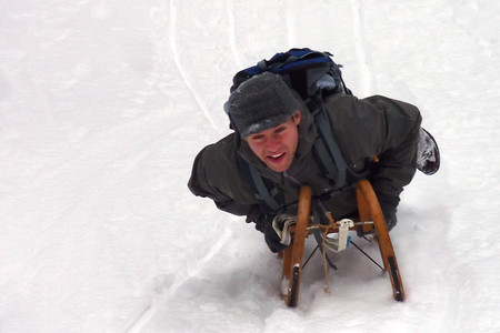 Rasante Schlittenfahrt &ndash; (VGN &copy;&nbsp;VGN GmbH)